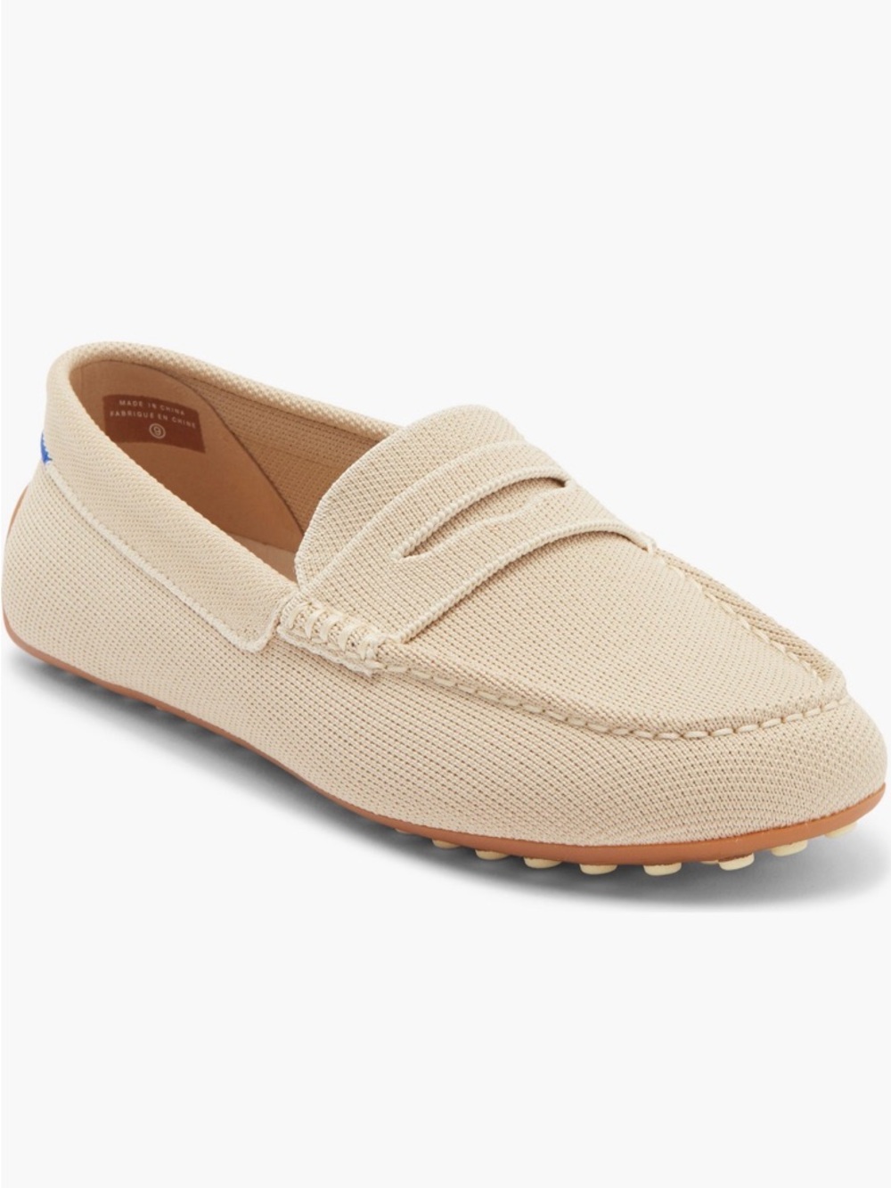 Rothy's Women’s The Daily Driver Loafers in Sesame Size 6 - Picture 2 of 9